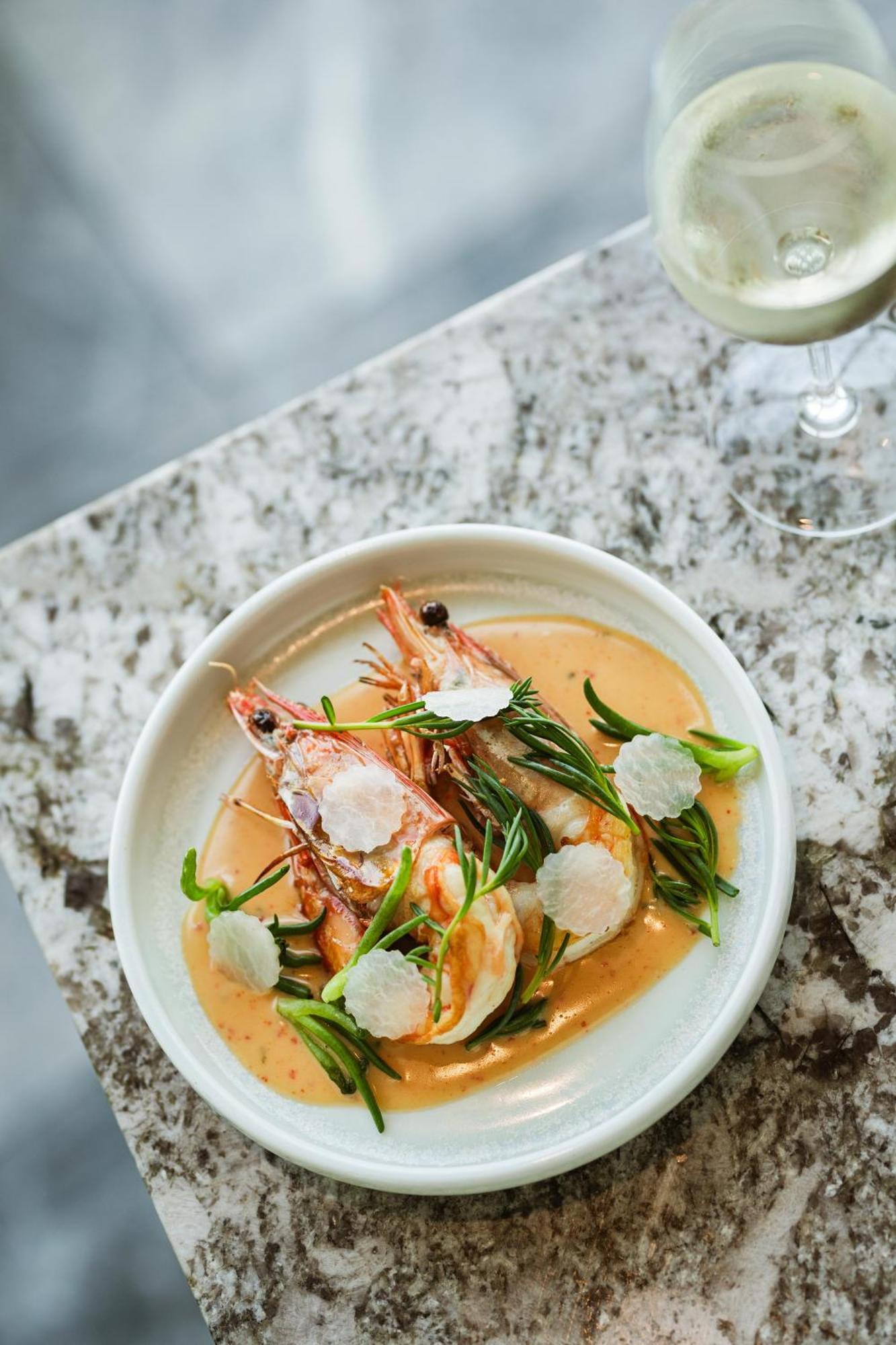 ホテル Crystalbrook Kingsley ニューカッスル エクステリア 写真 Shrimp and tarragon